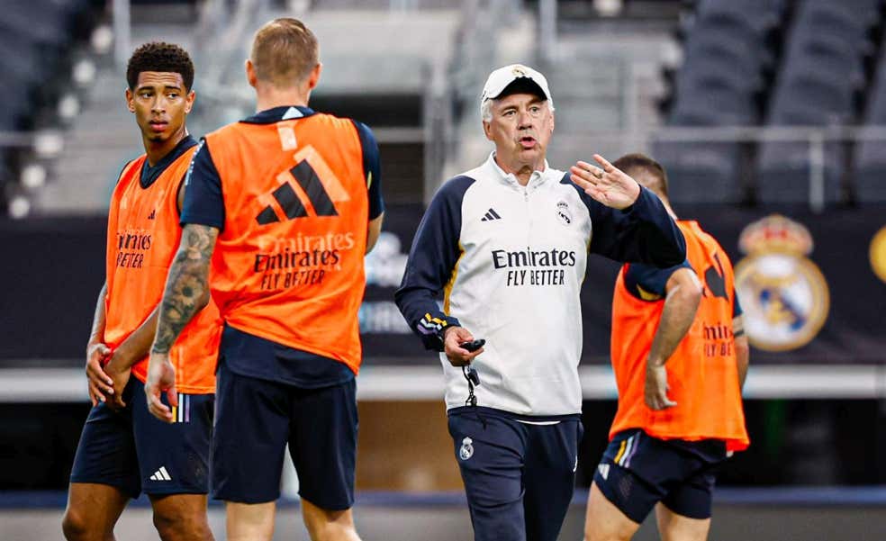 Ancelotti avisa: «Si los jugadores no están cómodos, cambiaremos de sistema»