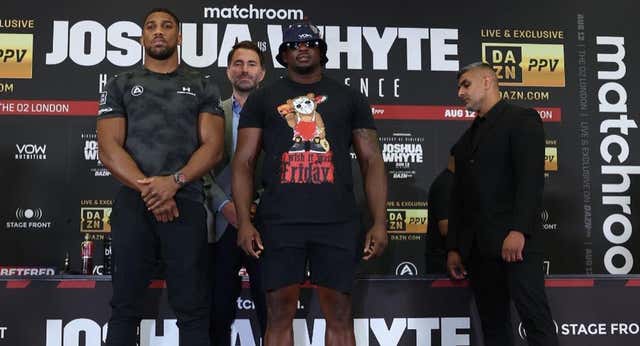 Dillian Whyte da positivo y se cancela su combate contra Anthony Joshua