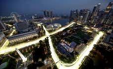 Así es el circuito urbano de Marina Bay
