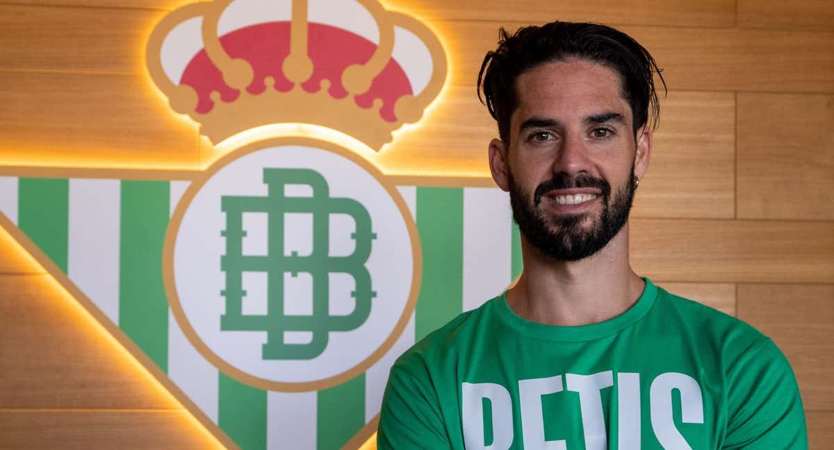 Isco aún no está inscrito./Real Betis Balompié