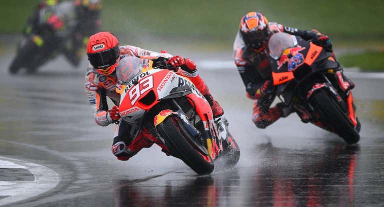 Marc Márquez, el pasado fin de semana en Silverstone.