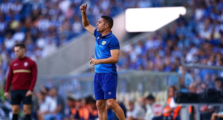 Francisco, en un partido de pretemporada con el Rayo.