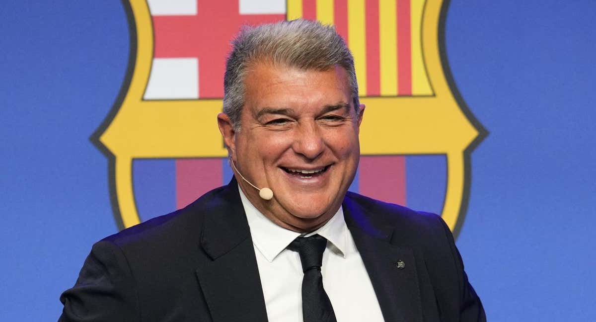 Joan Laporta, presidente del FC Barcelona. /EFE