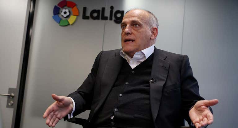 Javier Tebas, presidente de LaLiga.