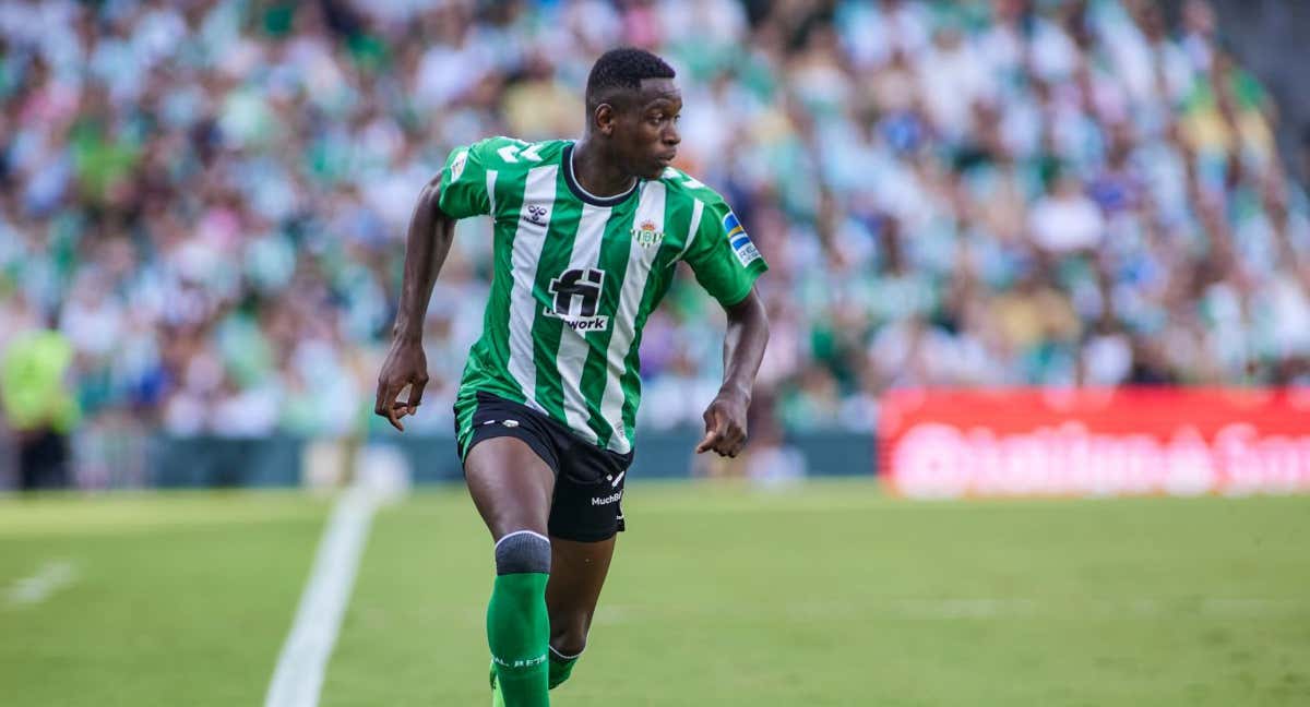 Luiz Henrique en un partido del Betis de la temporada pasada./EP