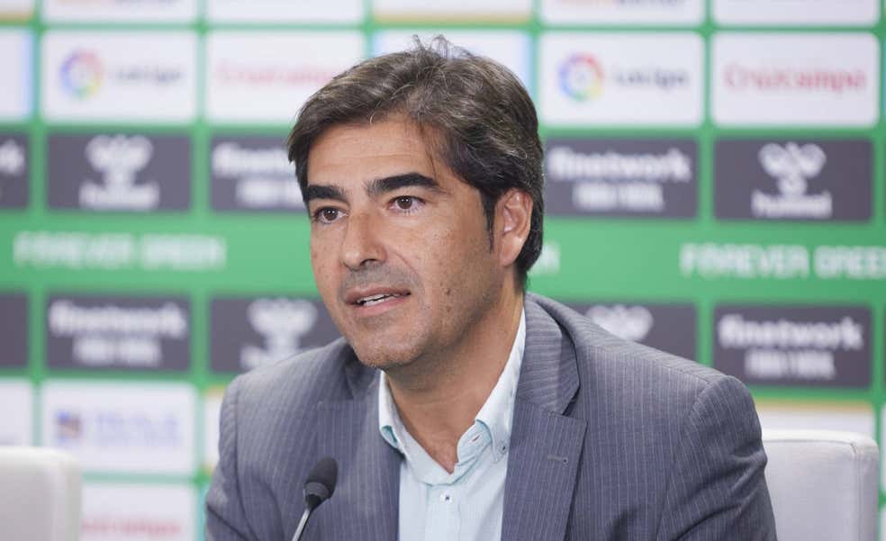 El presidente del Betis, Ángel Haro.