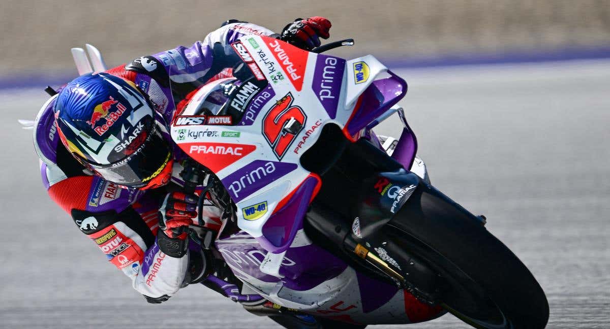 Zarco, durante el GP de Austria./AFP