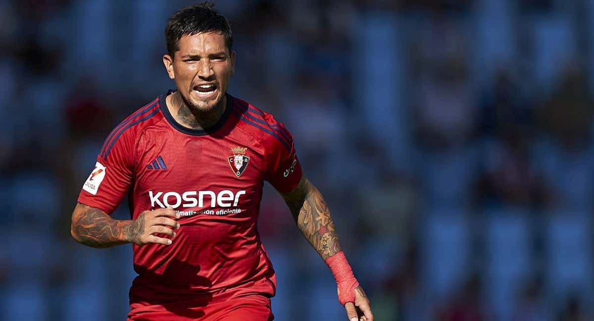 Chimy Ávila, durante la primera jornada de LaLiga./Getty Images