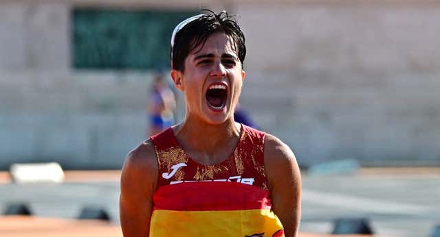 María Pérez es la reina de oros de la marcha mundial: «Estoy en un sueño»
