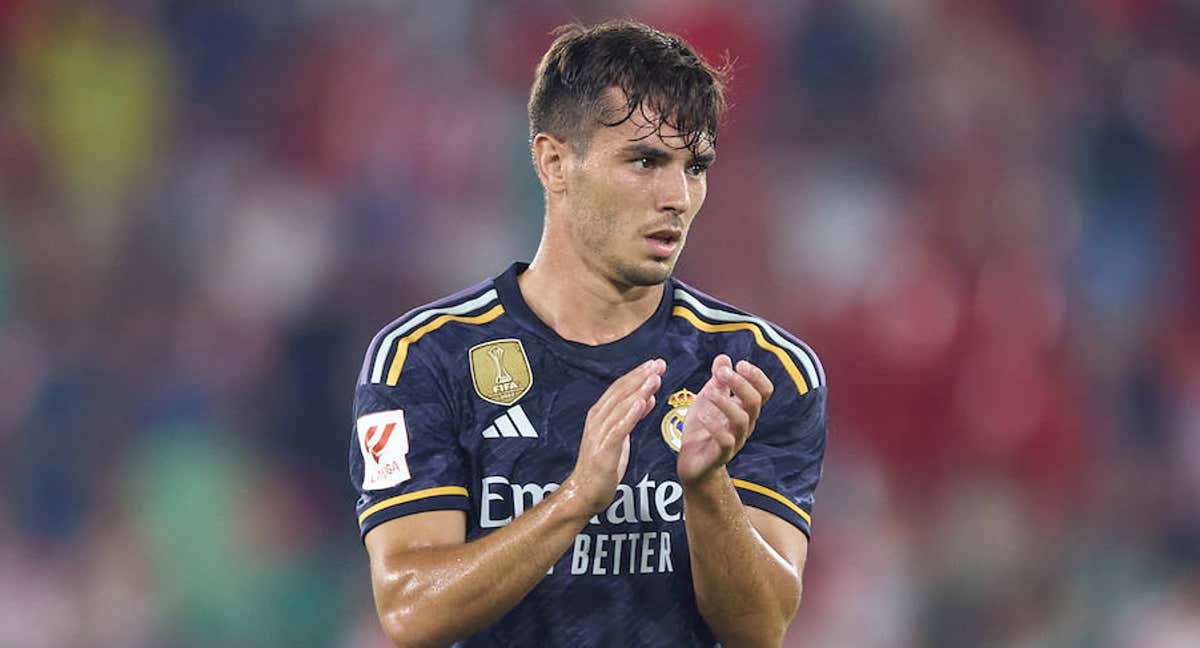 Brahim Díaz, futbolista del Real Madrid./Getty Images