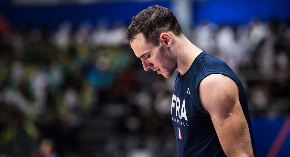 Terry Tarpey antes del partido./FIBA