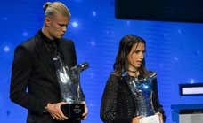 Aitana alza la voz contra Rubiales y le acusa de abuso de poder ante toda la élite del fútbol europeo