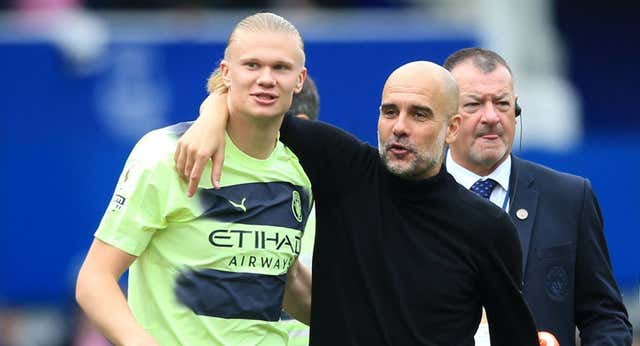 Haaland y Guardiola, los mejores de la temporada