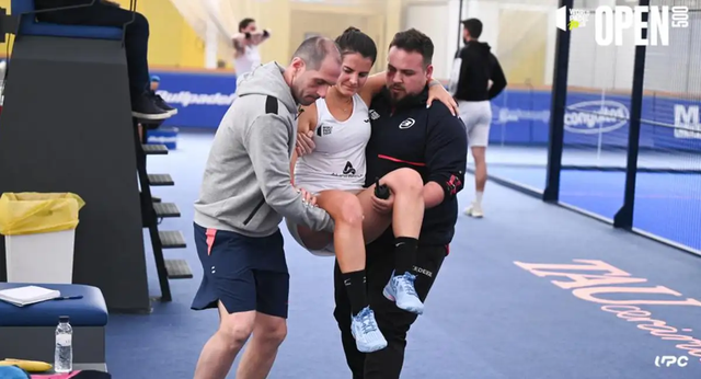 Bárbara Las Heras empieza a ver la luz tras una lesión de ligamento cruzado: «Ha sido muy duro a nivel psicológico»