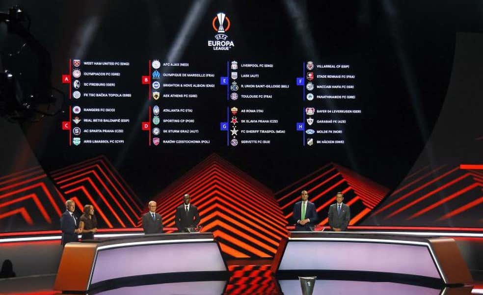 Betis y Villarreal también reciben un sorteo amable en la Europa League