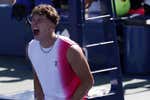 Los escopetazos de Ben Shelton a 240 km/h amenazan a Djokovic en el US Open