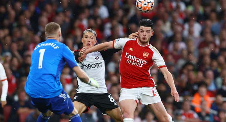 Declan Rice, fichaje récord del verano 2023 del Arsenal.