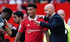 Jadon Sancho, apartado del Manchester United por indisciplina