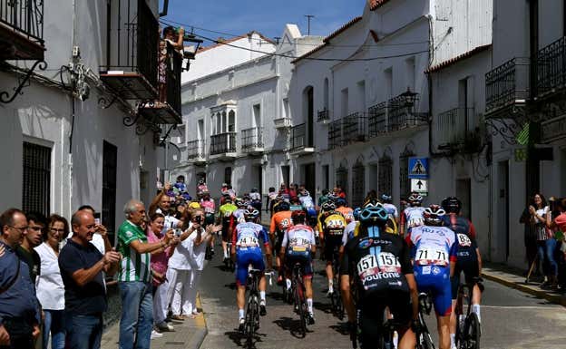 La Vuelta 2022 a su paso por Aracena (Huelva).  JUSTIN SETTERFIELD/GETTY IMAGES