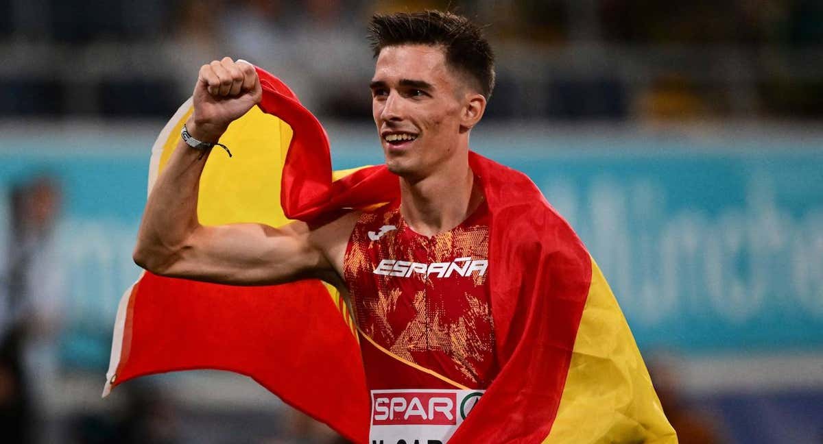 Mario García Romo (24), tercero en el Europeo de Múnich en 2022. /AFP