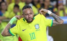Neymar supera a Pelé en la goleada de Brasil a Bolivia