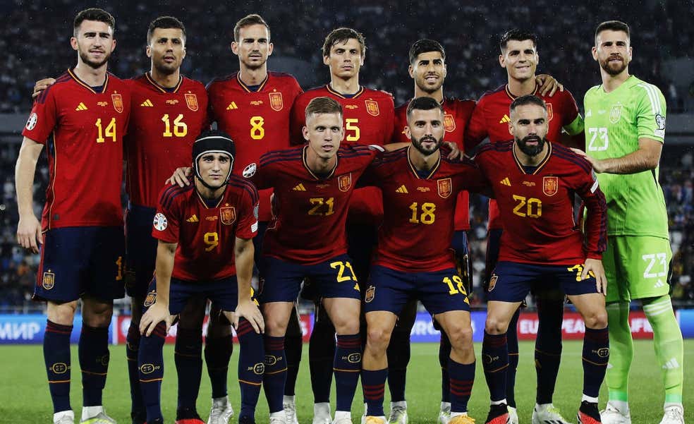 Alineaciones confirmadas del España - Chipre, partido de clasificación para la Eurocopa