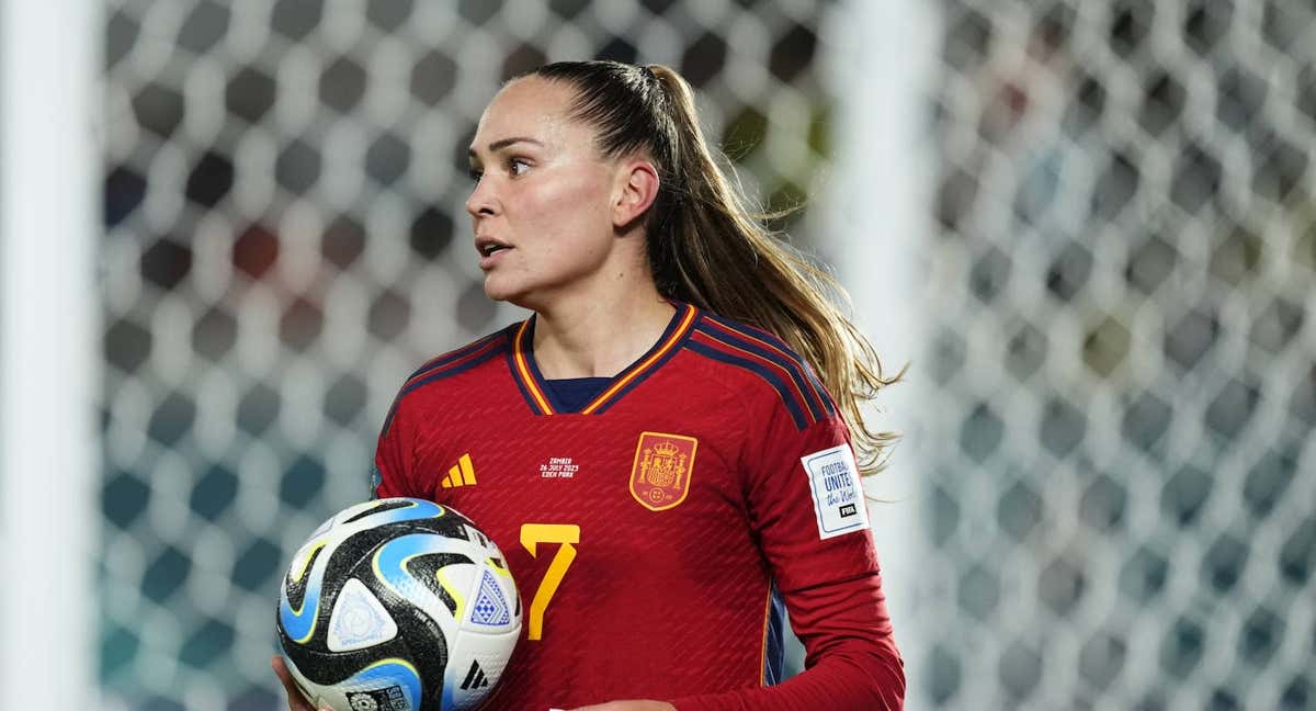 Irene Guerrero durante un partido del pasado Mundial.