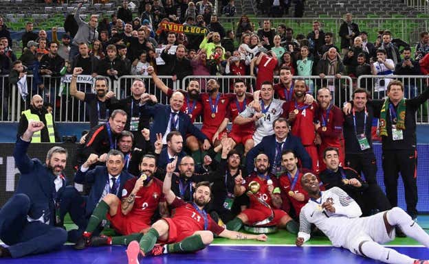 La selección de Portugal se proclamó campeona de Europa por primera vez en 2018.  UEFA