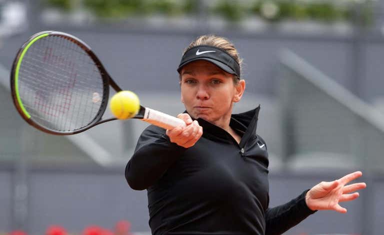 Simona Halep en una imagen de archivo.