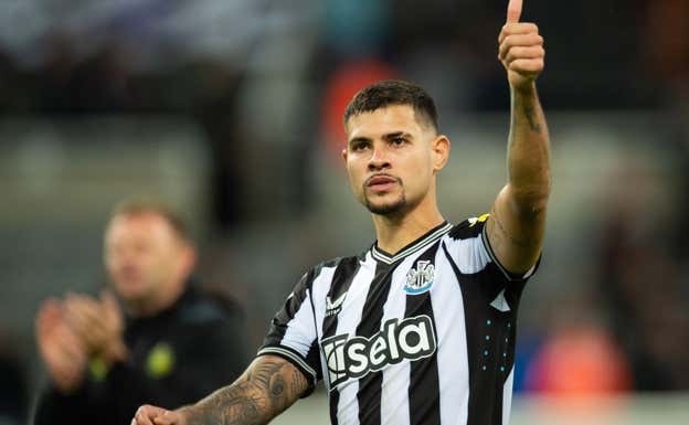Guimaraes es uno de los puntos altos del Newcastle.  EFE