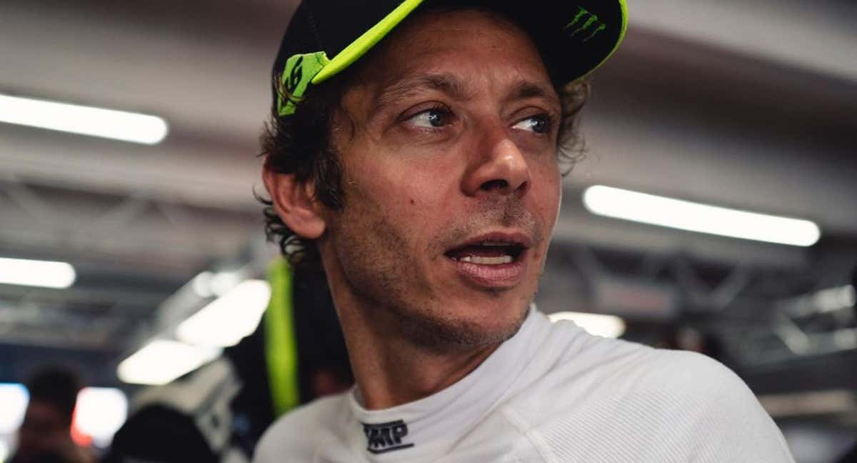 Valentino Rossi en la carrera del GT World Challenge Europe en Alemania. /Redes Sociales