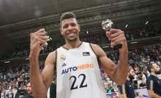 Edy Tavares, el talismán de un Real Madrid con el que sigue sin renovar