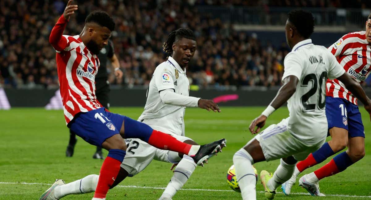 El Atlético de Madrid recibirá al Real Madrid en la sexta jornada./EFE
