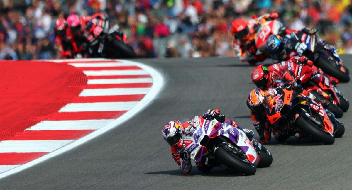 Parrilla de MotoGP.