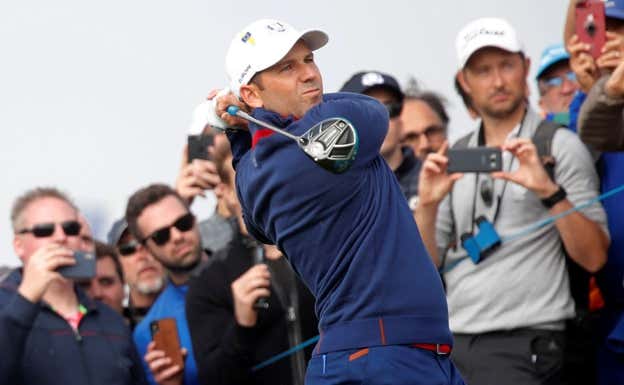 Sergio García en la Ryder Cup de 2018, en Francia. REUTERS