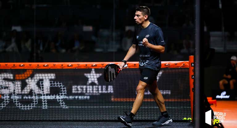 Di Nenno durante la final del Master de Madrid.