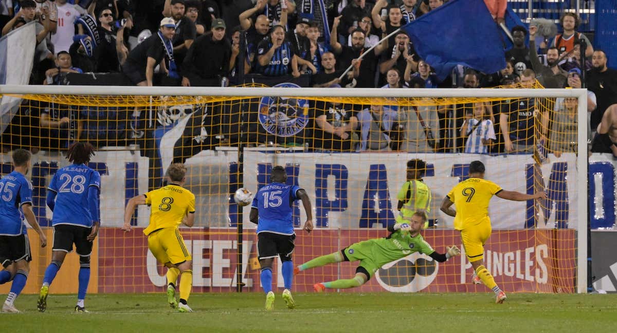 Imagen de un lanzamiento de penalti en la MLS./REUTERS