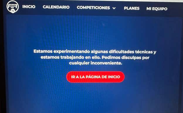 La plataforma FEFTV de ATM Broadcast está experimentado dificultades técnicas en las retransmisiones.  RELEVO