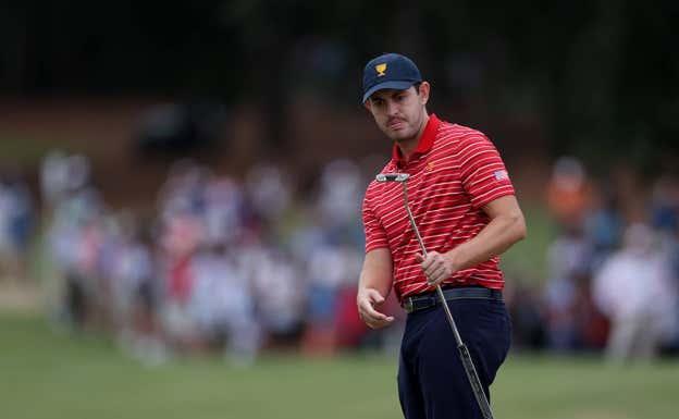 Patrick Cantlay, en la última Presidents Cup.  Getty