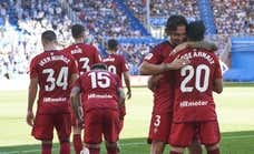 Osasuna gana cuatro jornadas después y el Alavés sigue estancado