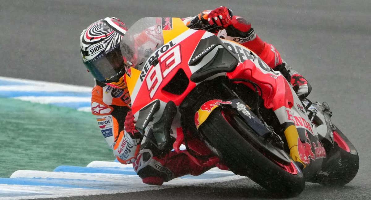 Marc Márquez en el GP de Japón.