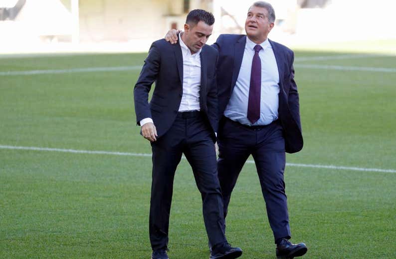 Xavi se pone a 100 tras ganar a Rijkaard, pero se queda lejos de Luis Enrique y Guardiola