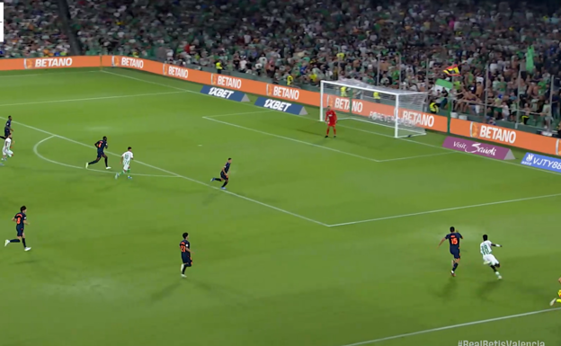 Carrera que inicia en desventaja, por detrás de su par.  WYSCOUT