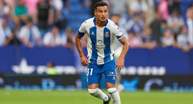 Omar El Hilali, en un partido reciente.