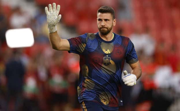 Unai Simón fue titular ante Georgia y Chipre en el último parón.