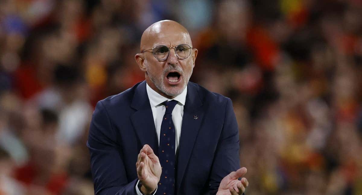 Luis de la Fuente, seleccionador español.