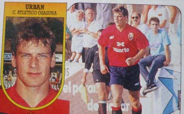 Uno de los cromos de Jan Urban.