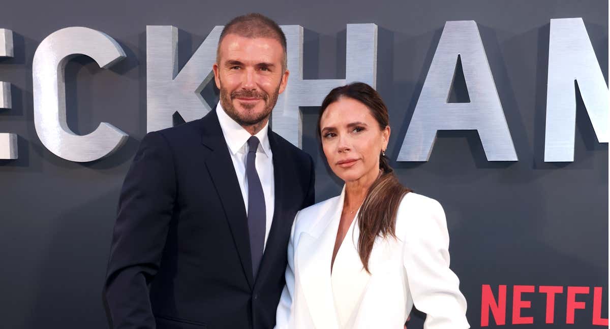 David Beckham junto con su mujer Victoria Adams./Gtres