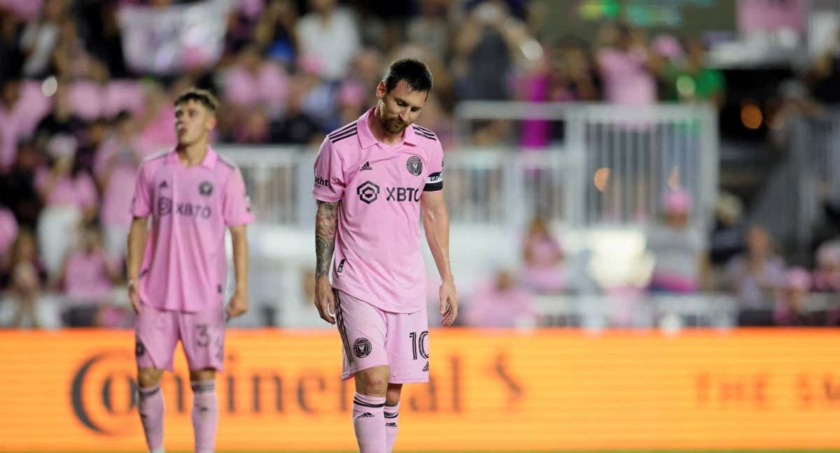 Leo Messi, tras caer eliminado en la MLS. /Sam Navarro-USA TODAY Sports