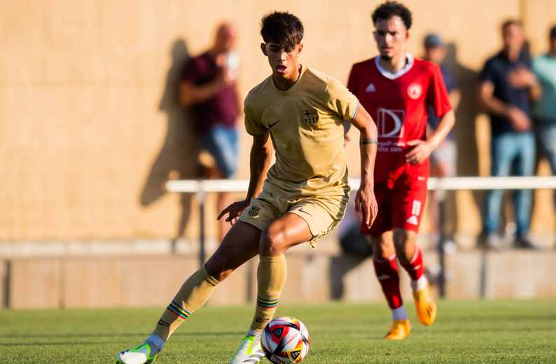 Desgranando a Marc Bernal, el mediocentro que hoy marcó un doblete y sorprende a toda La Masia